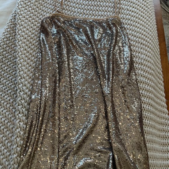 Free People | Dresses | Free People Mini Sequin Shift Dress | Poshmark